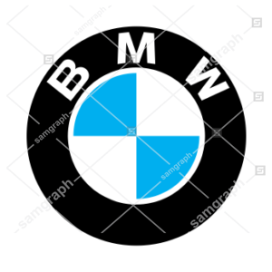 bmw آیکون کنترل 4 مربعی