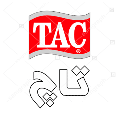 دانلود لوگو آرم وکتور و برند ترکیه ای تاچ - لوازم اتاق خواب TAC logo vector