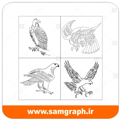 دانلود وکتور پرنده هاب وحشی-download savag bird vector بدون رنجه و بدونه محدودیت کیفیت در بزرگنمایی است و مناسب برای ساخت تابلو های تبلیغاتی چلنیوم (حروف چنلیوم)، چاپ لارج فرمت، نئون پلاستیک (حروف پلاستیک) ، حروف استیل، حروف فلزی و حک بر روی ورق مولتی استایل و اسید کاری روی ورق استیل طلایی و نقره ای و همچنین ساخت لامپ نئون و لامپ ال ای دی ثابت و … آماده دانلود برای شما عزیزان میباشد.