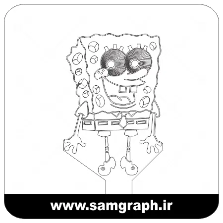 دانلود طرح وکتور باب اسفنجی سه بعدی بالبینگ - Download 3D Sponge Bob balbing Vector Design دانلود طرح وکتور باب اسفنجی سه بعدی بالبینگ - Download 3D Sponge Bob balbing Vector Design