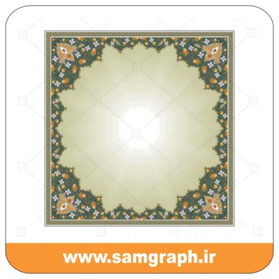 16tazhib eslimi botojeghe farsh tarh vector file rizkari 1 وکتور اسلیمی