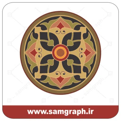 20tazhib eslimi botojeghe farsh tarh vector file 1 وکتور اسلیمی