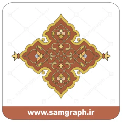 32tazhib eslimi botojeghe farsh tarh vector file kadr 1 وکتور اسلیمی