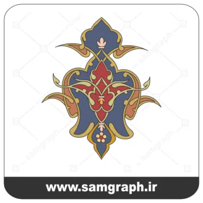8tazhib eslimi botojeghe farsh tarh vector file 1 وکتور اسلیمی