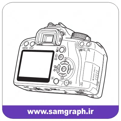 وکتور دوربین سه بعدی - 3D camera vector وکتور دوربین سه بعدی - 3D camera vector