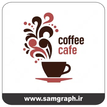وکتور رایگان لیوان قهوه داغ - Free Vector Hot Coffee Mug