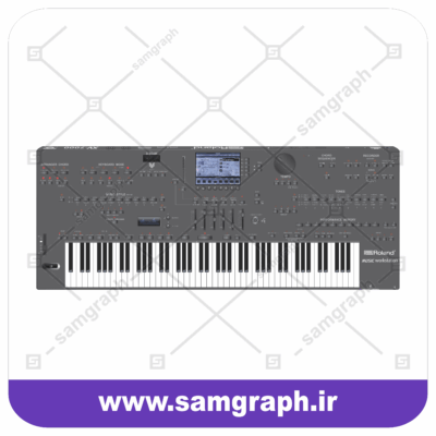 وکتور کیبرد رونالد RONALD MUSIC WORKION - ROLND X7000