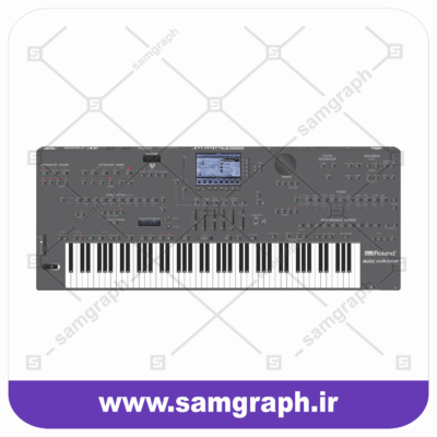 وکتور کیبرد رونالد RONALD MUSIC WORKION - ROLND X7000