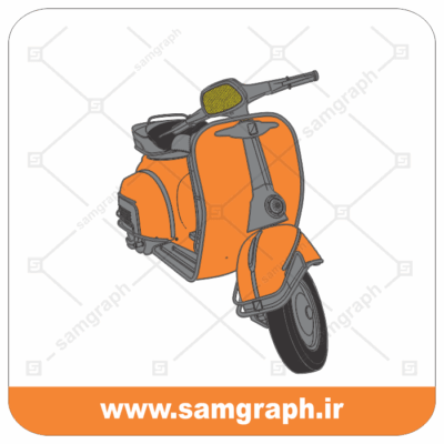 وکتور موتور سیکلت - موتور وسپا - kiko vespa motor
