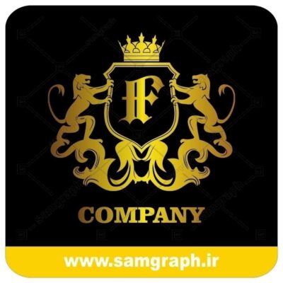 لوگو آماده لاکچری حرف F لاتین - Logo Luxury Sample