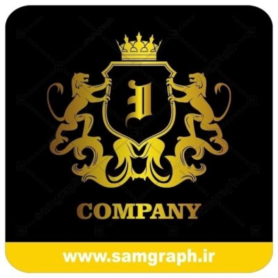 لوگو آماده لاکچری حرف I لاتین - Logo Luxury Sample