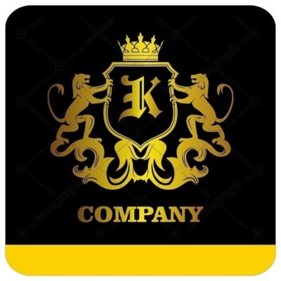 لوگو آماده لاکچری حرف K لاتین - Logo Luxury Sample