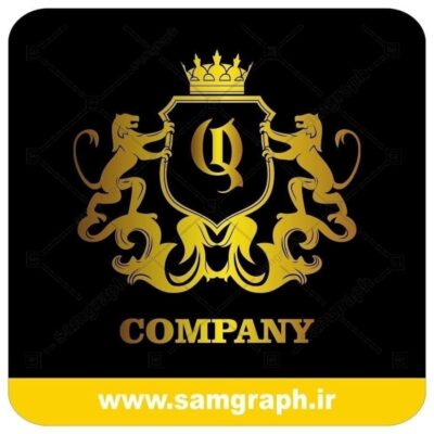 لوگو آماده لاکچری حرف Q لاتین - Logo Luxury Sample