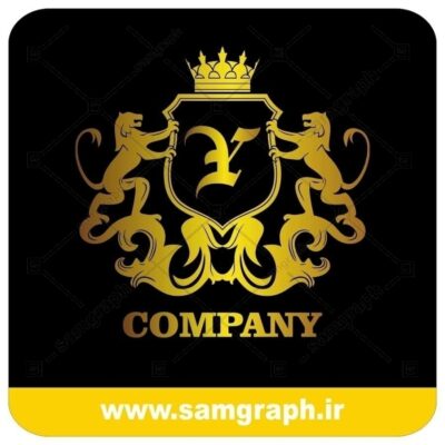 لوگو آماده لاکچری حرف Y لاتین - Logo Luxury Sample