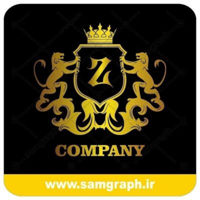 لوگو آماده لاکچری حرف Z لاتین - Logo Luxury Sample