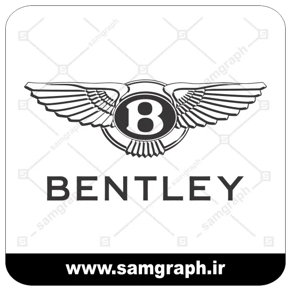 وکتور لوگو و آرم شرکت ماشین BENTLEY