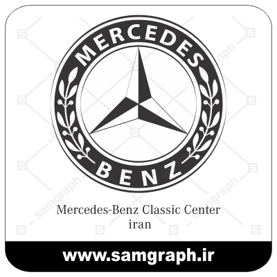 وکتور لوگو و آرم شرکت خودروسازی بنز - CAR BENZ-4