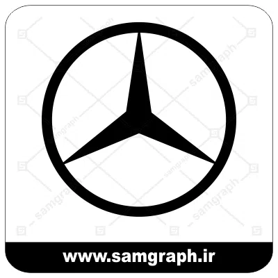 وکتور لوگو و آرم شرکت خودروسازی بنز - CAR BENZ-5