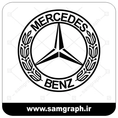 وکتور لوگو و آرم شرکت خودروسازی بنز - CAR BENZ-3