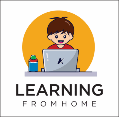 وکتور کامپیوتر و دانش آموز - دورکاری - آموزش مجازی - آموزش مجازی - learning from home