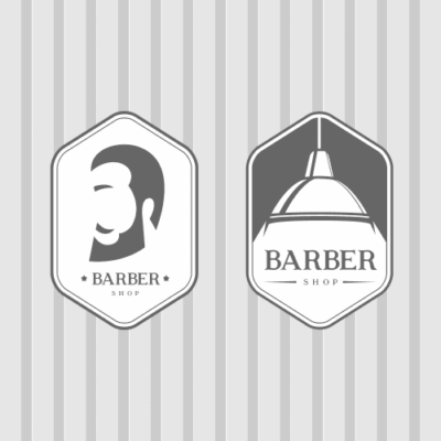 وکتور لوگو تبلیغات آرایشگاه لاکچری - آرایشگاه مردانه