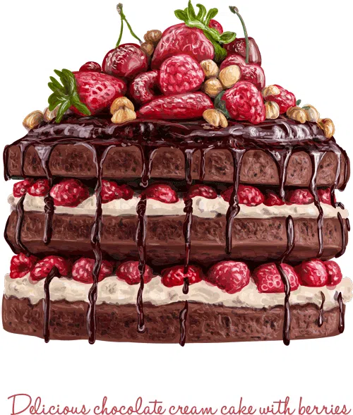 cake shoklati shatoti fandogh shirini foroshi vector 1 پس زمینه-زیبا-آشپزی-با-سینی