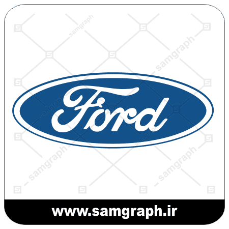 لوگو و آرم وکتور برند خودروسازی فورد - vector logo ford