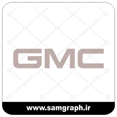 لوگو و آرم وکتور شرکت خودروسازی آمریکایی جی ام سی - vector logo company GMC