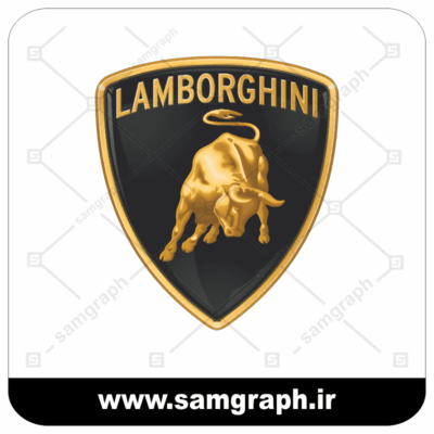وکتور لوگو و آرم برند خودروسازی لامبورگینی- vector LAMBORGHINI logo car