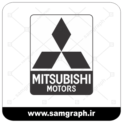 وکتور لوگو و آرم برند خودروسازی میتسوبیشی - vector MITSOBISHI logo car