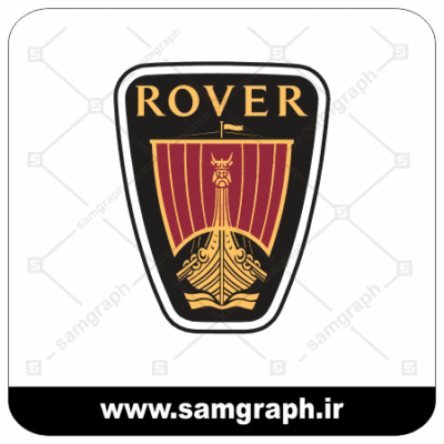 وکتور لوگو و آرم برند خودروسازی روور - vector ROVER logo car