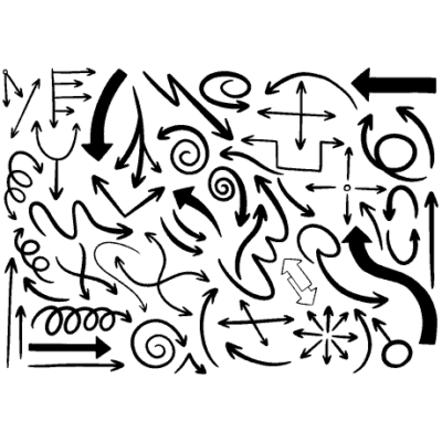 وکتور نشان جهت و بردار جهت