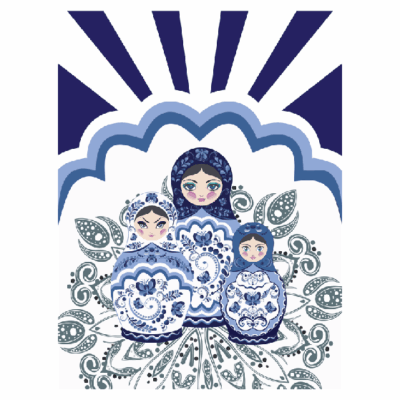 وکتور خانوم تخم مرغی ژاپنی - طرح بک گراند گل بوته - تخم مرغ رنگی سنتی