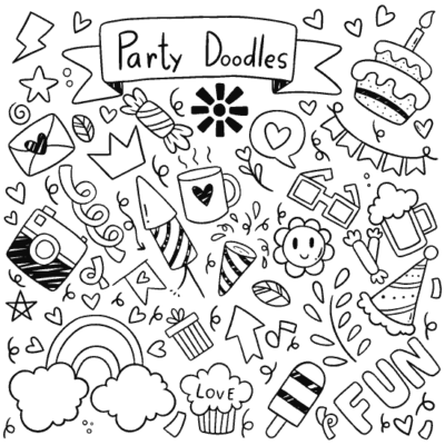 وکتور کارت دعوت تولد - فانتزی و کودکانه