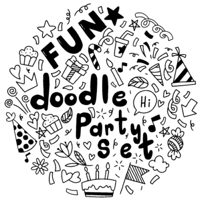 وکتور علامت ها و ایکون های جشن و پای کوبی