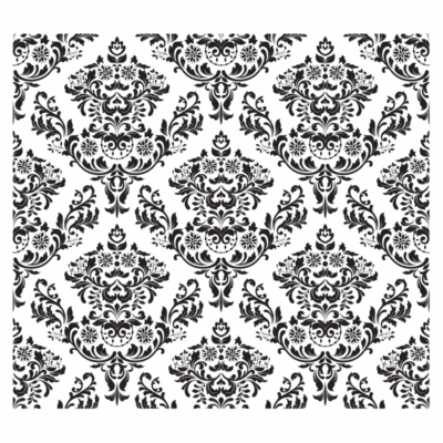 وکتور بک گراند کاغذ دیواری - طرح گل و بوته - زمینه تکسچر بافت مشکی