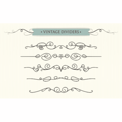 وکتور کناره و حاشیه ساده - کادر صفحه