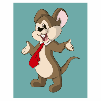 وکتور موش خندان کرواتی