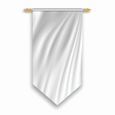 وکتور طرح پارچه ساتن -  پرچم سفید - پرجم صلح