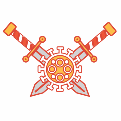 وکتور شمشیر جفت - مبارزه با کرونا