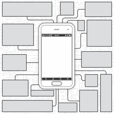وکتور نمایش کامنت های موبایل
