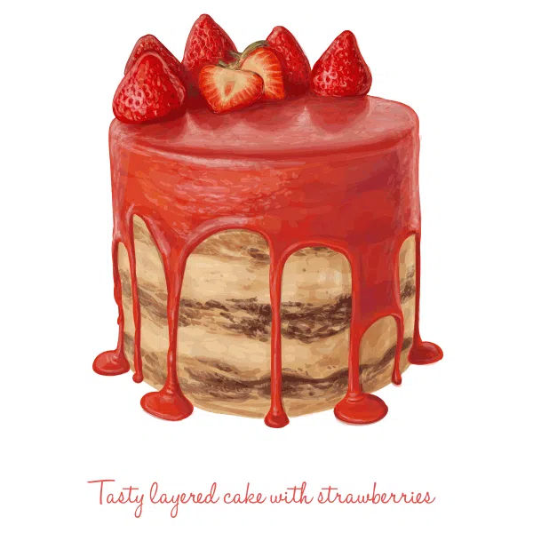 vector cake totfarangi shire sorati file 1 وکتور