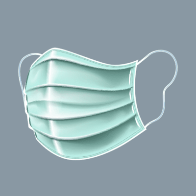 وکتور ماسک سه بعدی سه لایه