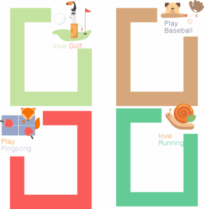 دانلود وکتور فرم‌ های آماده و خالی با موضوع حیوانات - پت شاپ