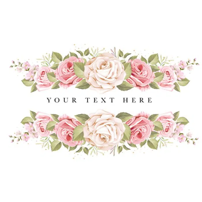 beautiful banner floral and leaves template 1 دانلود 12 طرح حاشیه وکتور