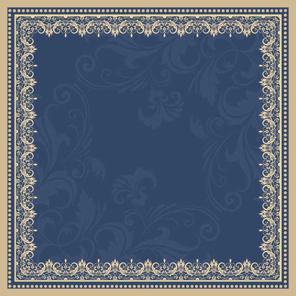 vector fine floral square frame decorative element invitations cards border element 1