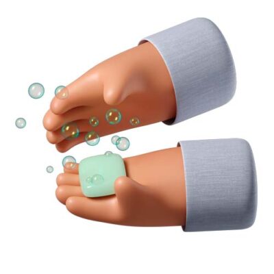 آیکون سه بعدی 3D - مایع ضدعفونی - ویروس کرونا - png