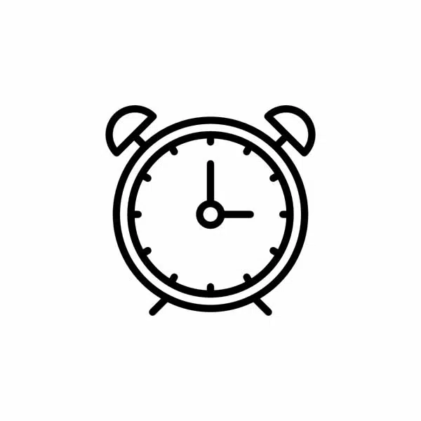 alarm clock 1 1 آیکون باتری 100 درصد