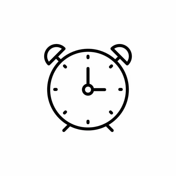 alarm clock 2 آیکون ساعت کوکی