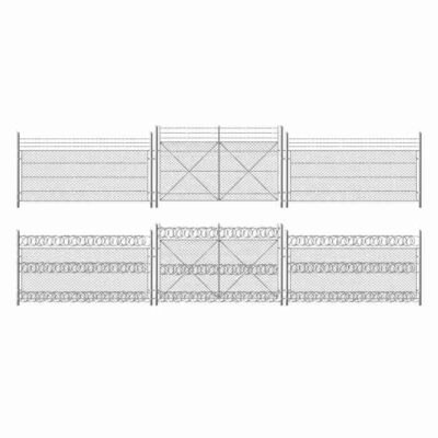وکتور فنس و حصار امنیتی